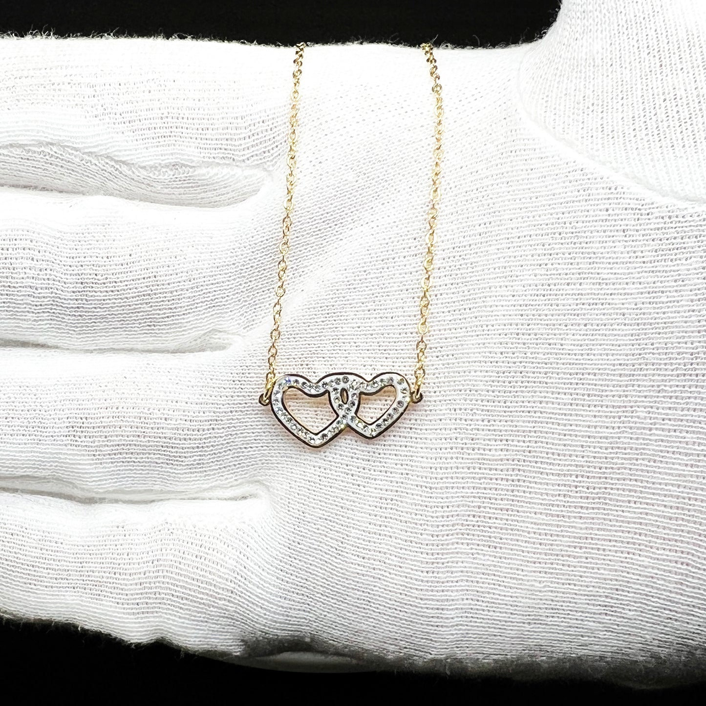 Twin heart - halsband